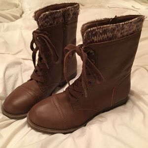 Macy’s Combat Boots